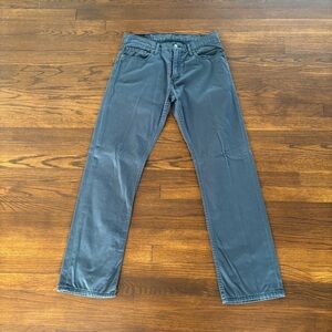 Levi Strauss & Co Men’s 514 W34 L32 Blue Pants